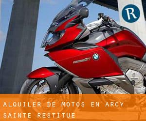 Alquiler de Motos en Arcy-Sainte-Restitue