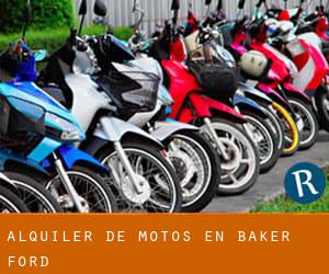 Alquiler de Motos en Baker Ford