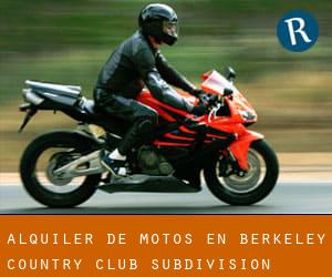 Alquiler de Motos en Berkeley Country Club Subdivision