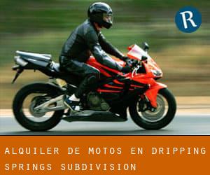Alquiler de Motos en Dripping Springs Subdivision