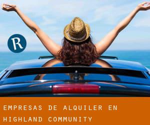 Empresas de Alquiler en Highland Community