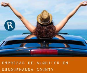 Empresas de Alquiler en Susquehanna County